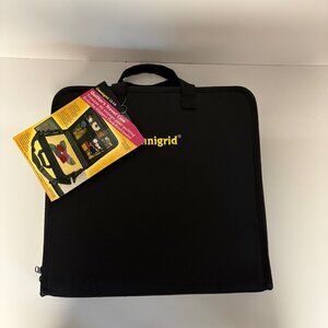 Omnigrid Quilters Travel Case Multi-Pockets Secure Interior Organized Notions
